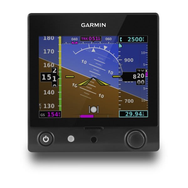 Alternative view of G5 Electronic Flight Instrument for Certificated Aircraft