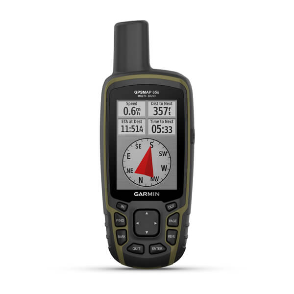 Alternative view of GPSMAP 65s